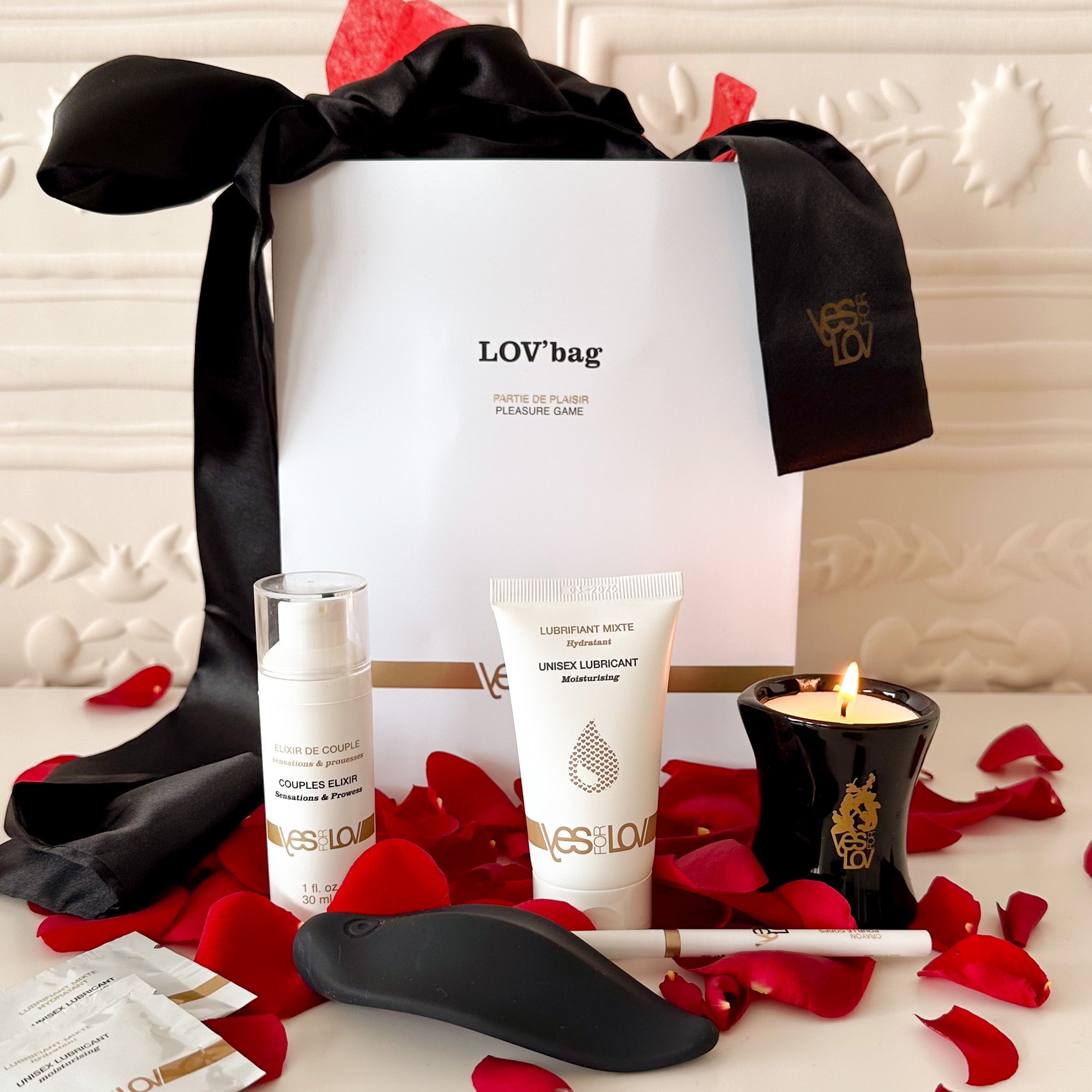 Yes For Lov Valentine's Day Box cofanetto coppia con lubrificante