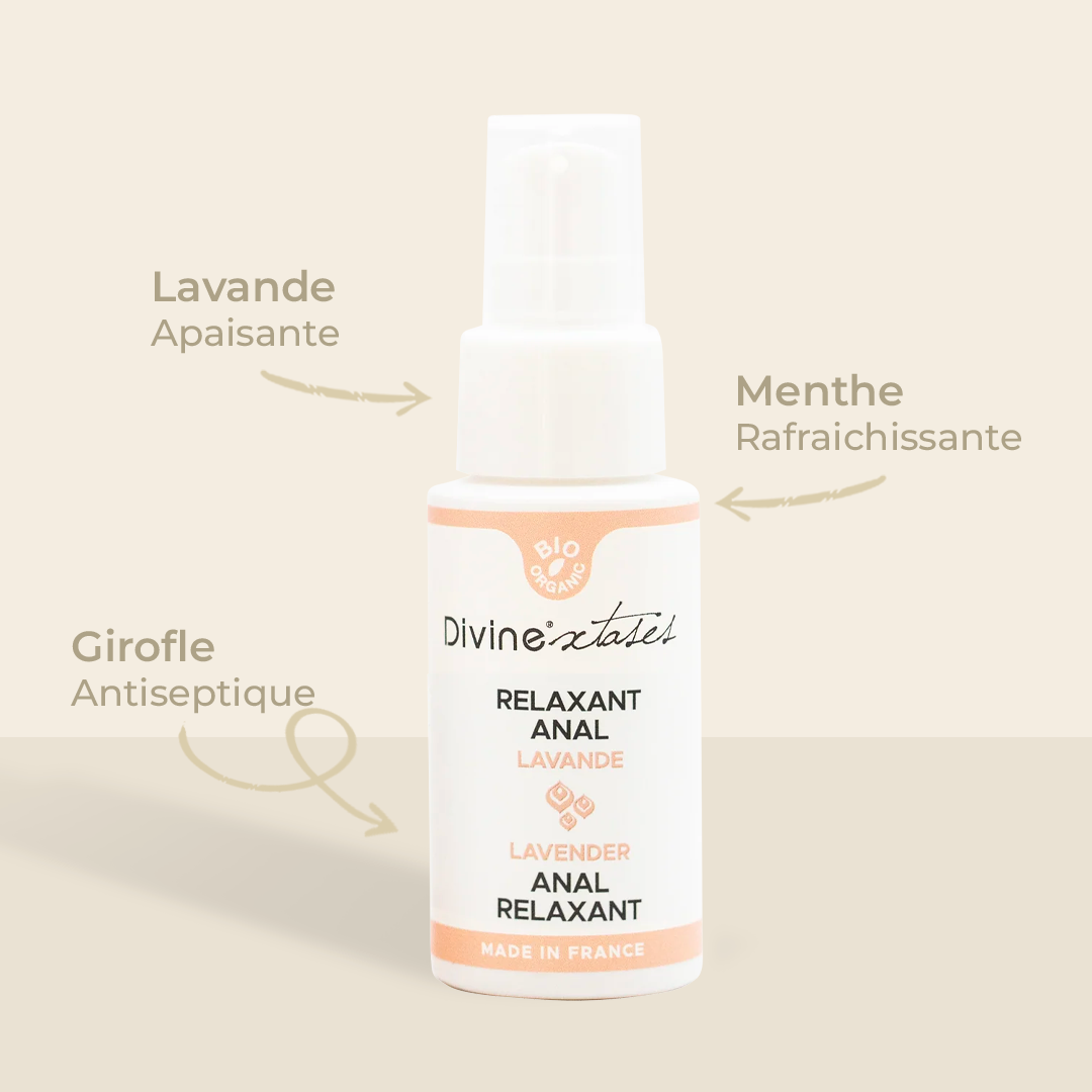 Divinextases Relaxant Anal gel intimo bio 50 ml
