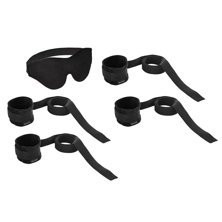 Sportsheets Beginner's Bondage kit bondage principianti nero