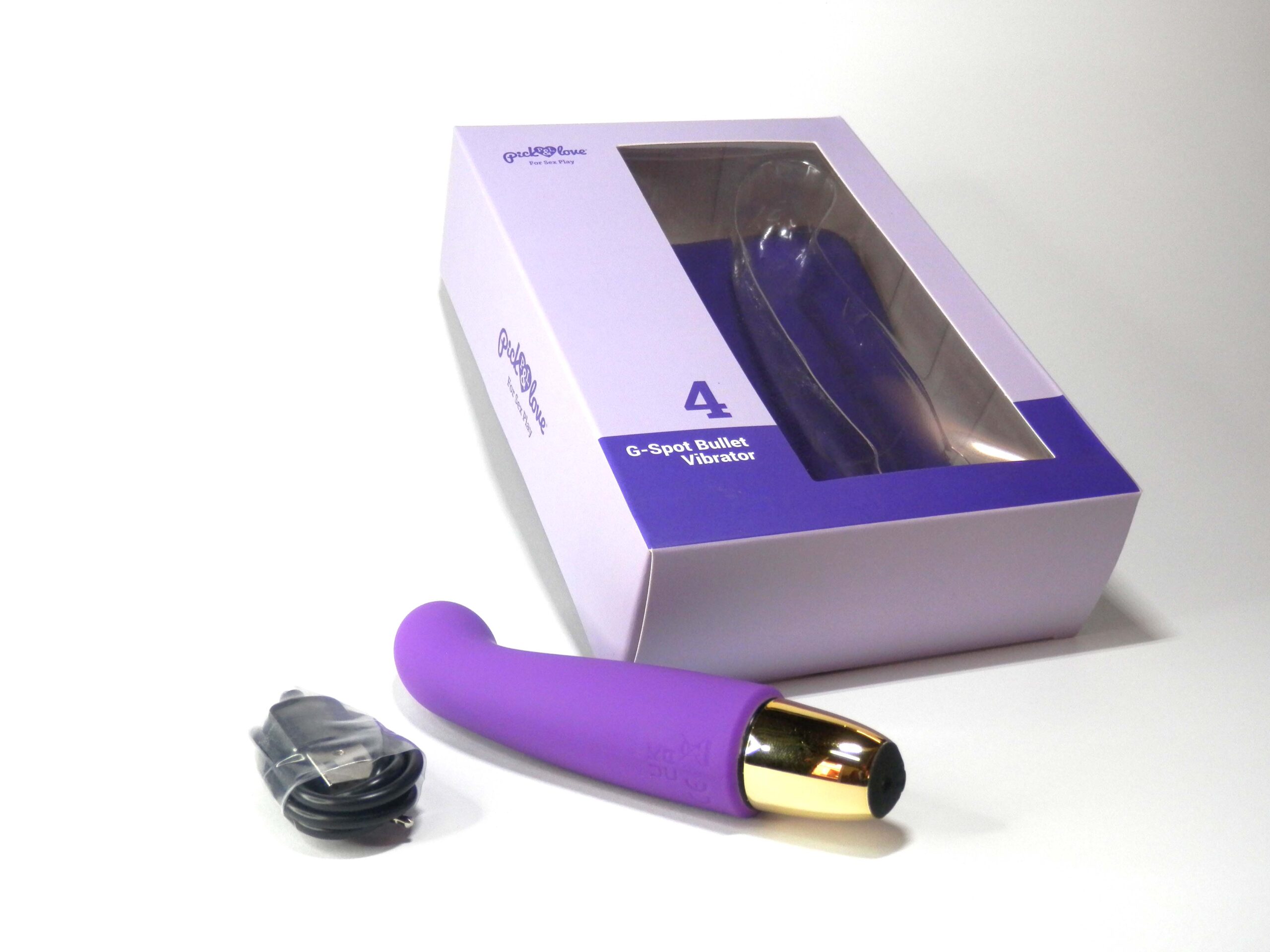Pick&Love G-Spot Bullet Vibrator 4 vibratore punto G silicone