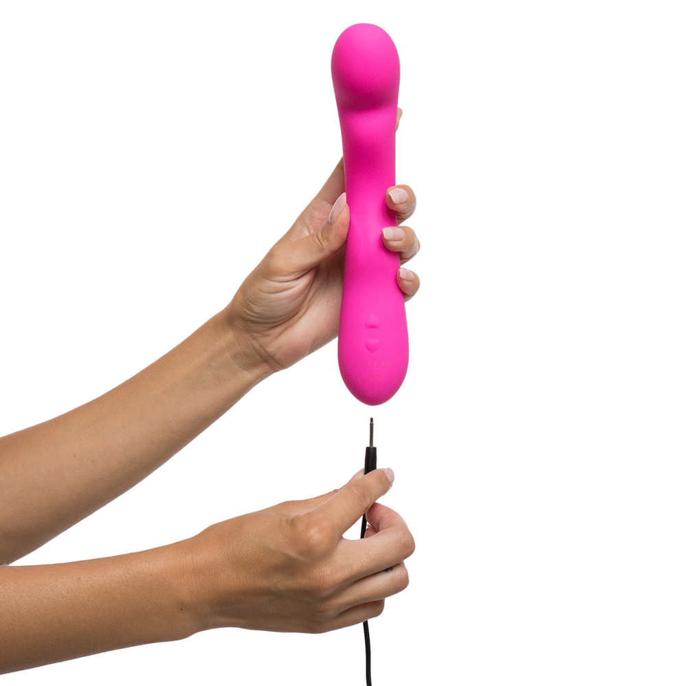 Kama Sutra Dandiya vibratore g-spot silicone ricaricabile