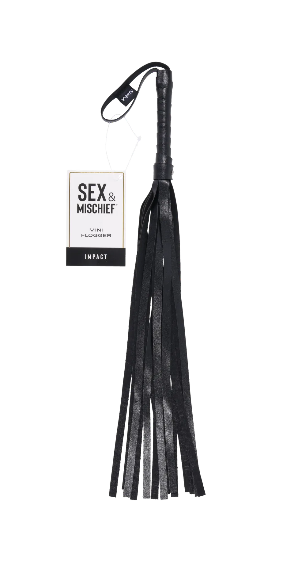 Sportsheets Mini Frustino flogger similpelle da viaggio