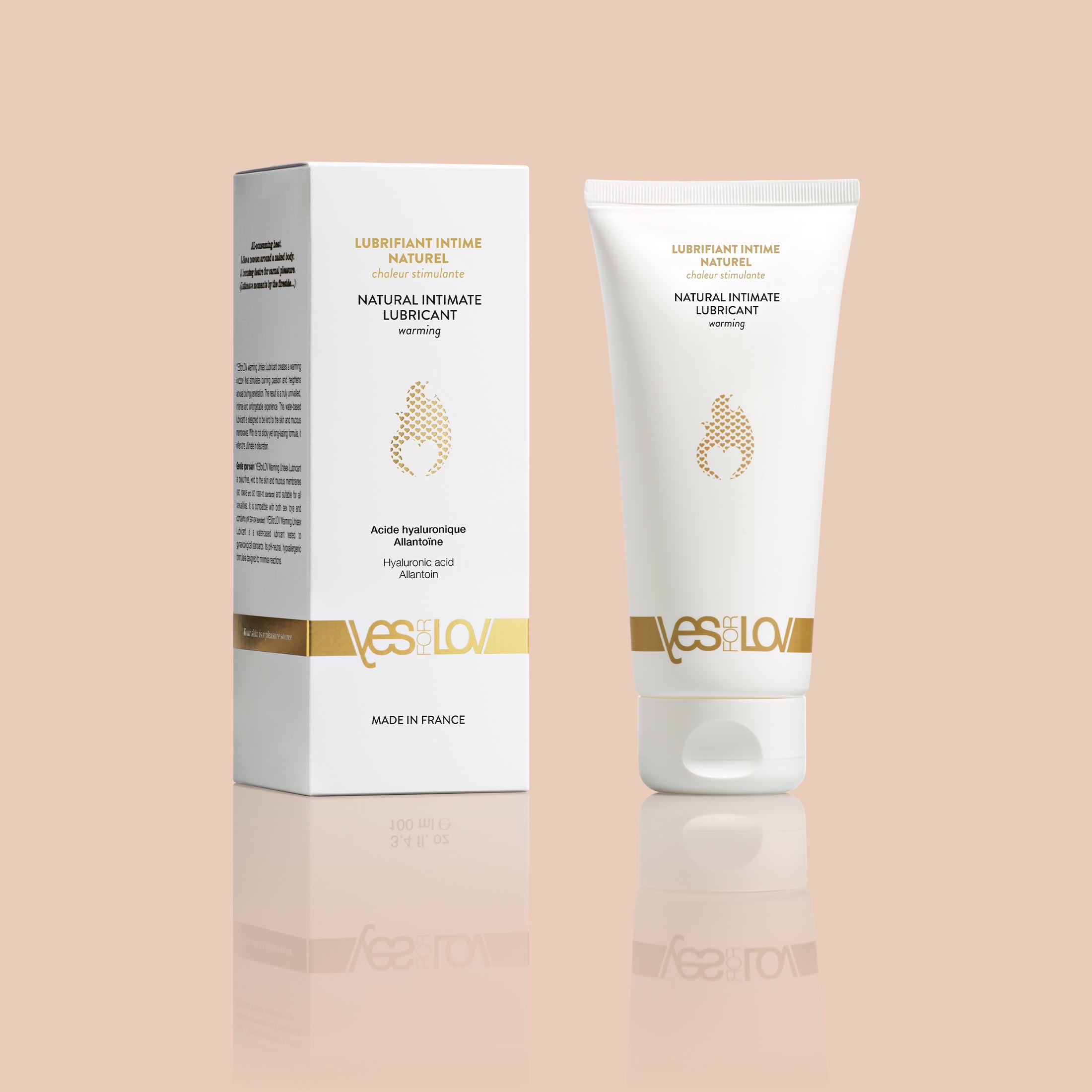 YESforLOV Natural lubrificante intimo riscaldante 100 ml