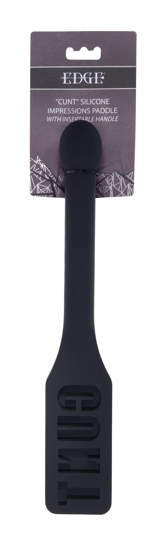 Sportsheets Edge CUNT paddle silicone manico