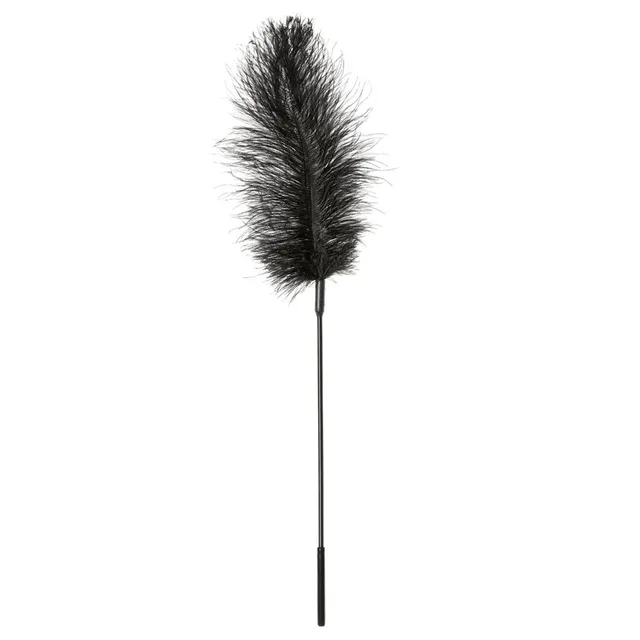 Sportsheets Ostrich Tickler piumino nero 40 cm