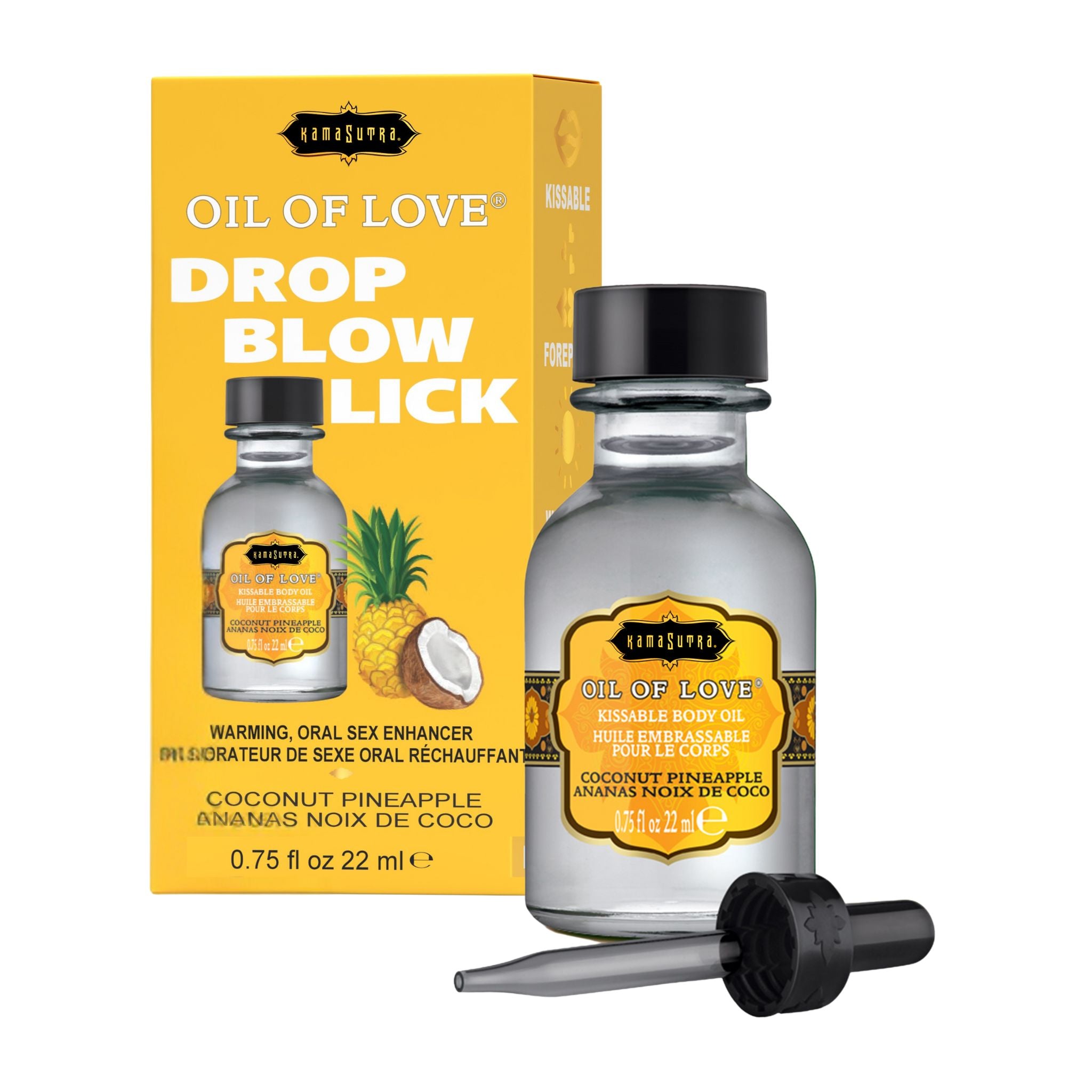 Kama Sutra Oil of Love olio corpo baciabile 22 ml