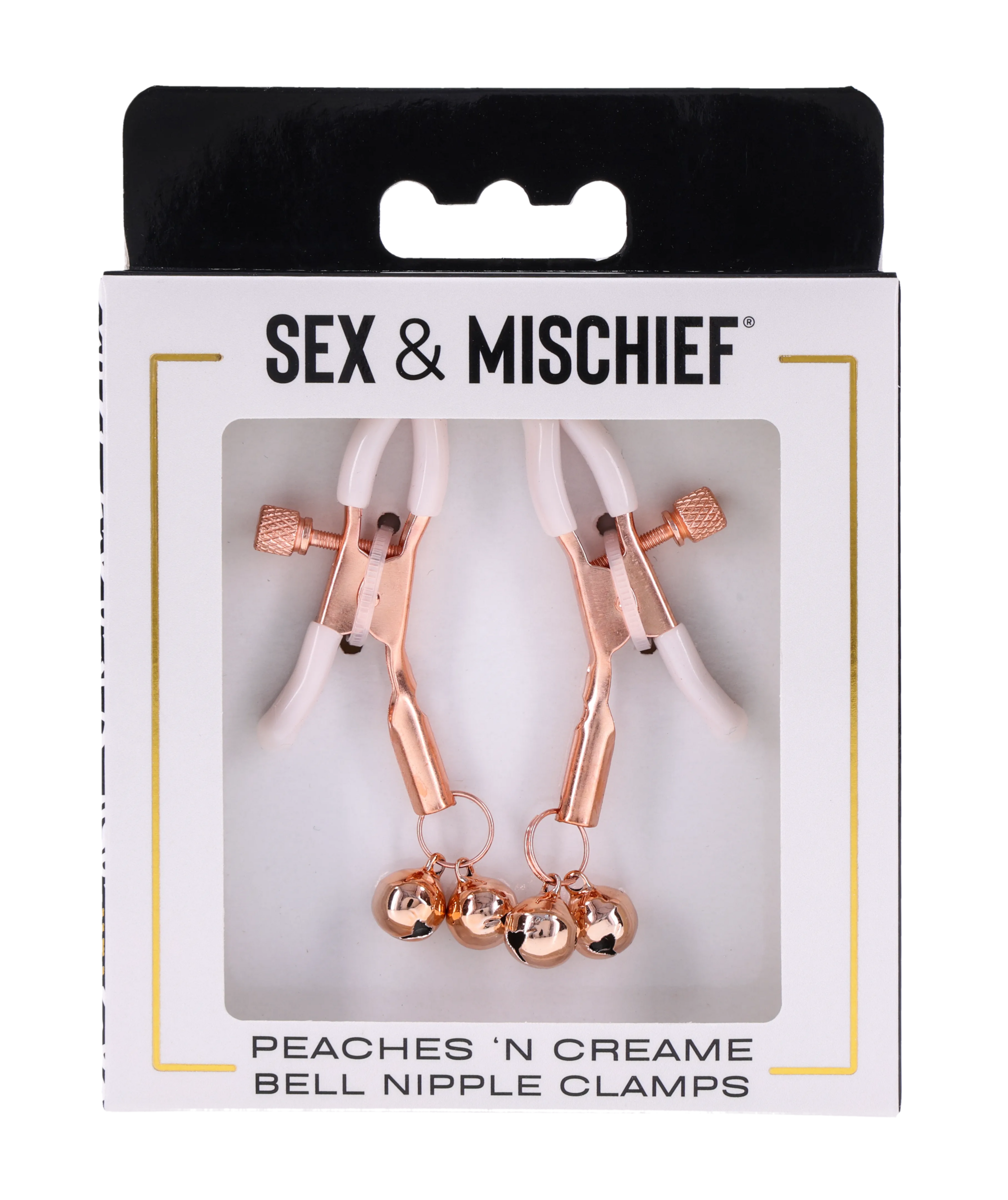 Sportsheets Peaches n CreaMe Bell Nipple Clamps pinze capezzoli