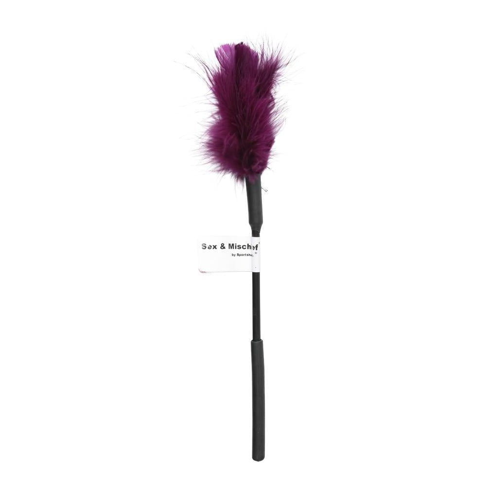 Sex & Mischief Purple Feather Tickler piumino sensoriale viola
