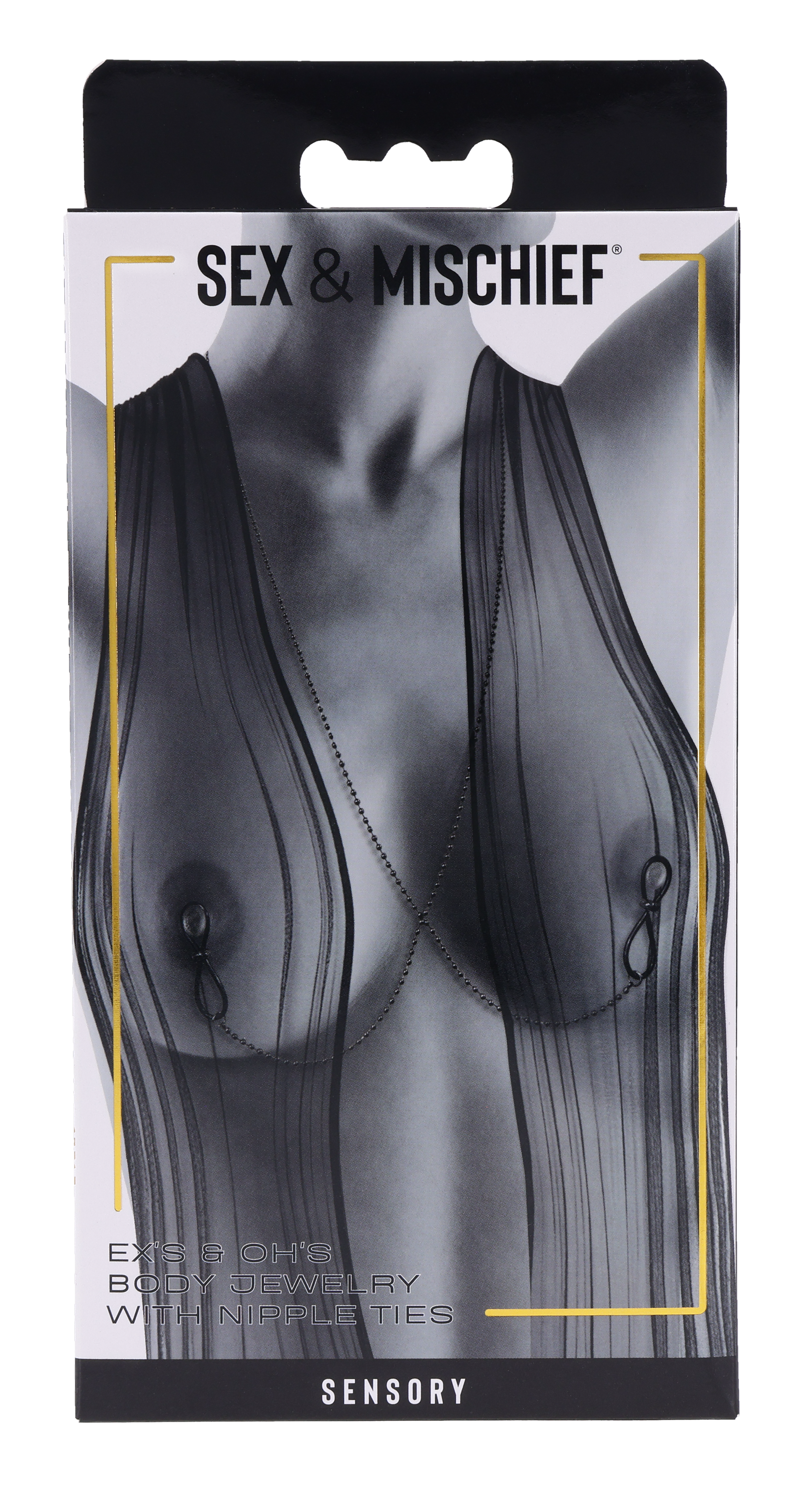 Sportsheets Ex's & Oh's Body Jewelry gioiello corpo con lacci