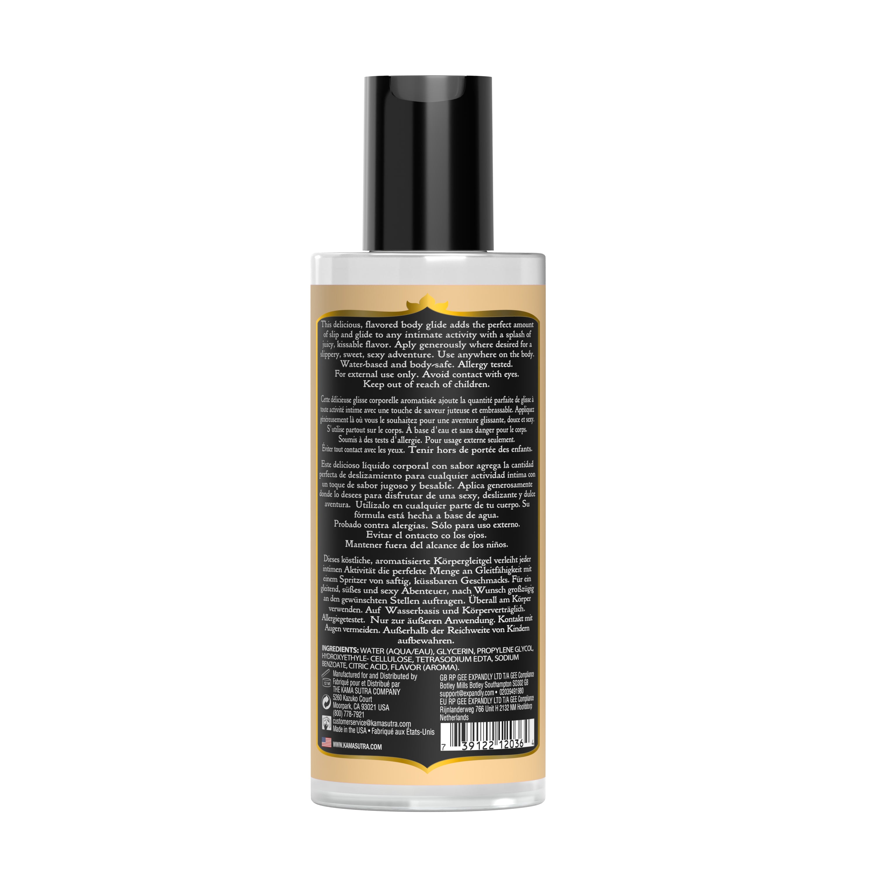 Kama Sutra Divine Nectars Lubrificante Fragola 150 ml baciabile