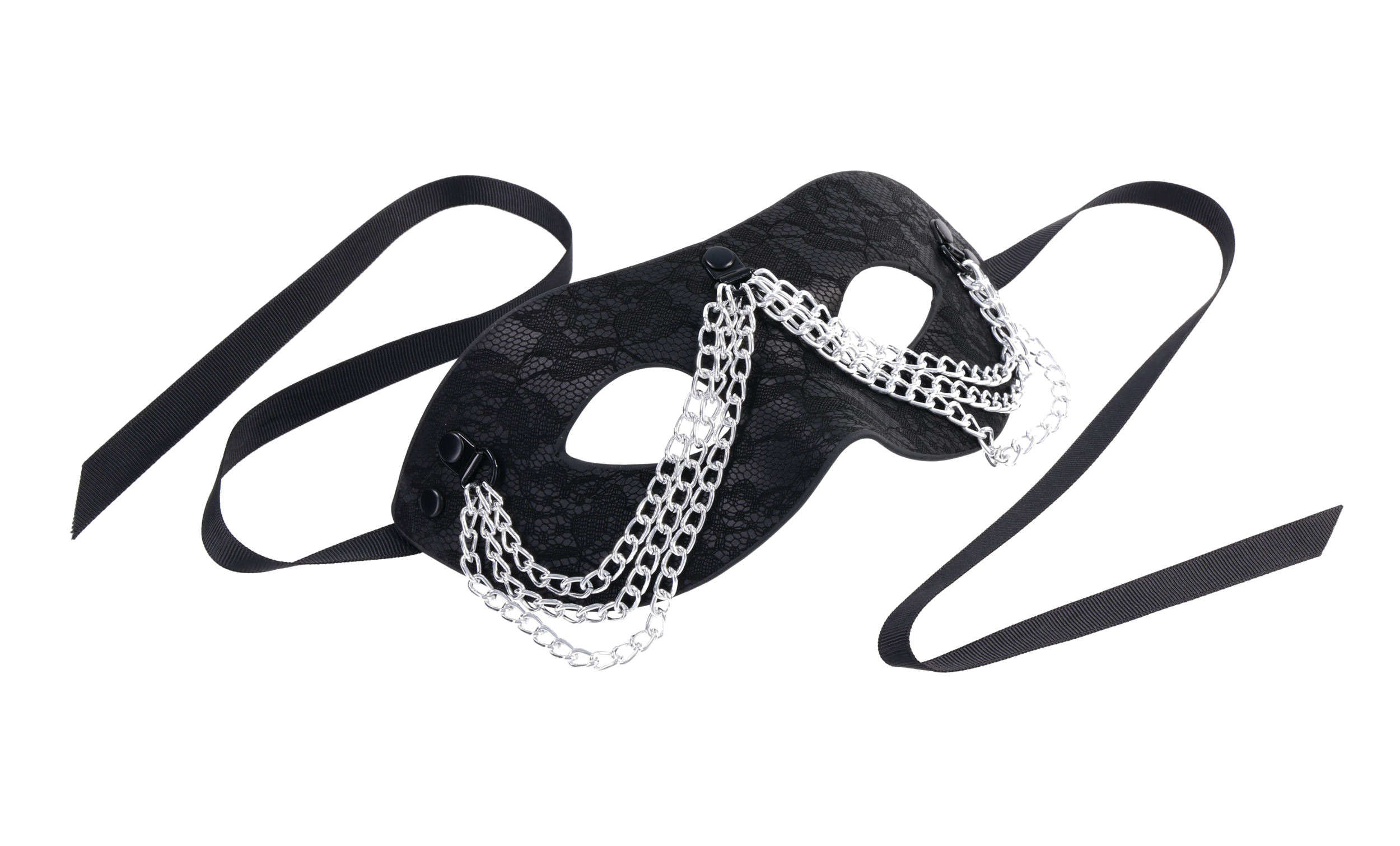 Sportsheets Chained Lace Maschera in Pizzo con Catene