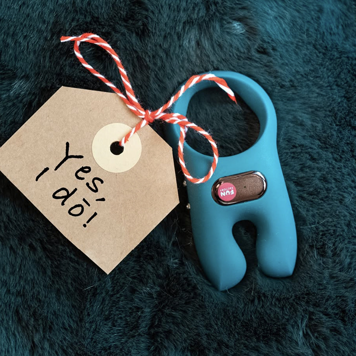 YESforLOV Nos anello vibrante coppia silicone ricaricabile
