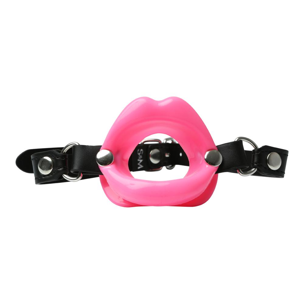 Sportsheets Sex Mischief Pink Silicone Lips bavaglio rosa