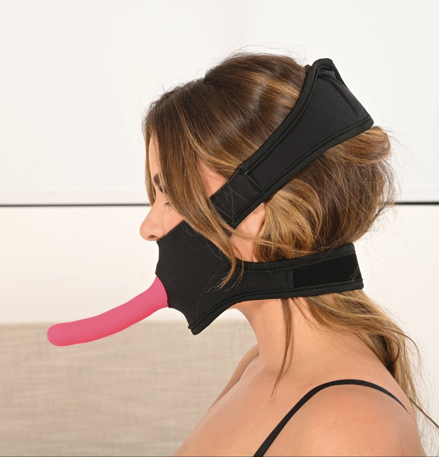 Sportsheets Pivot In Your Face harness strap-on neoprene