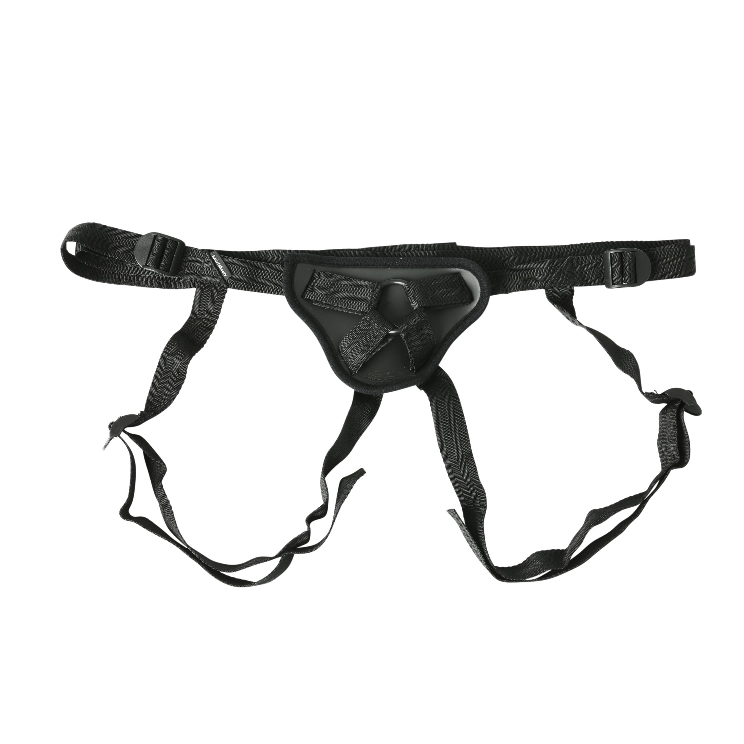 Sportsheets Deep Dive strap-on harness nero regolabile