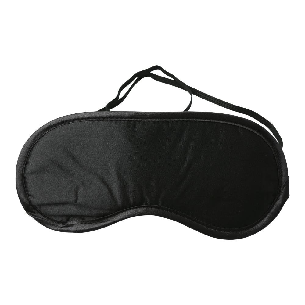 Sex & Mischief Black Satin Blindfold benda occhi raso nero