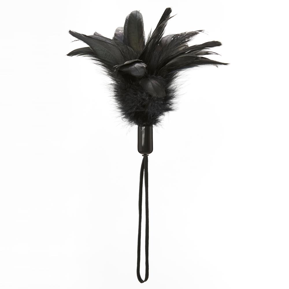 Sportsheets Pleasure Feather tickler piume nero delicato