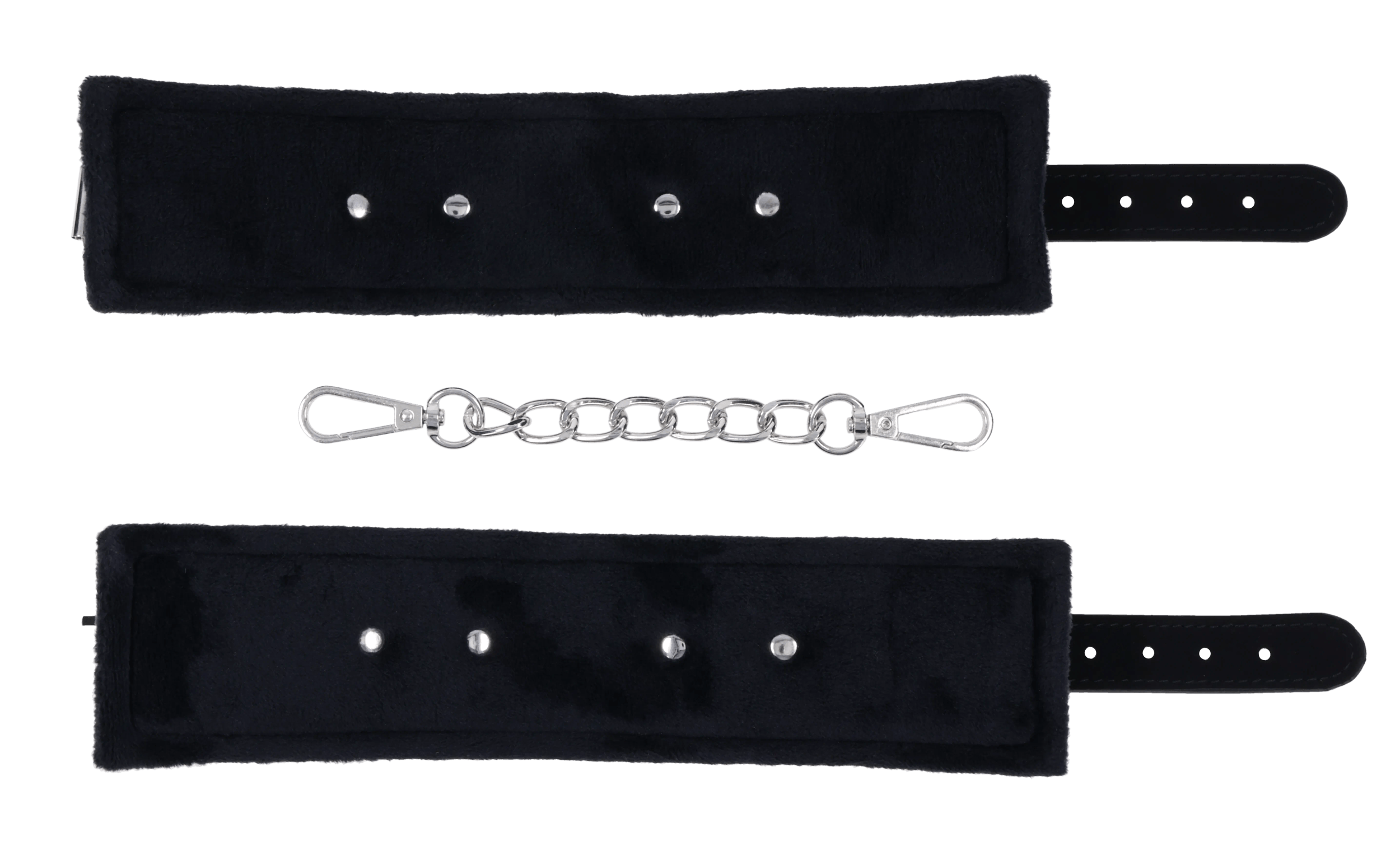 Sportsheets Shadow manette polsi nero regolabili