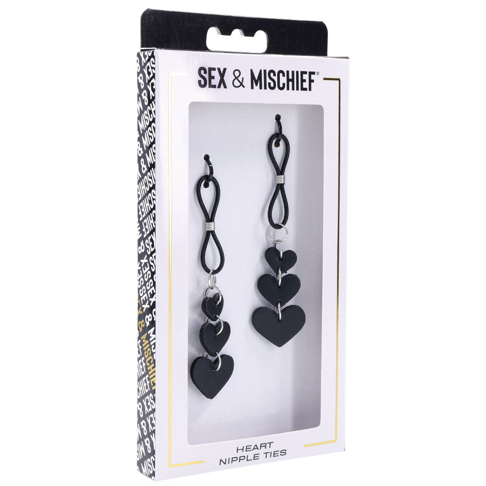 Sportsheets Heart Nipple Ties lacci capezzoli regolabili