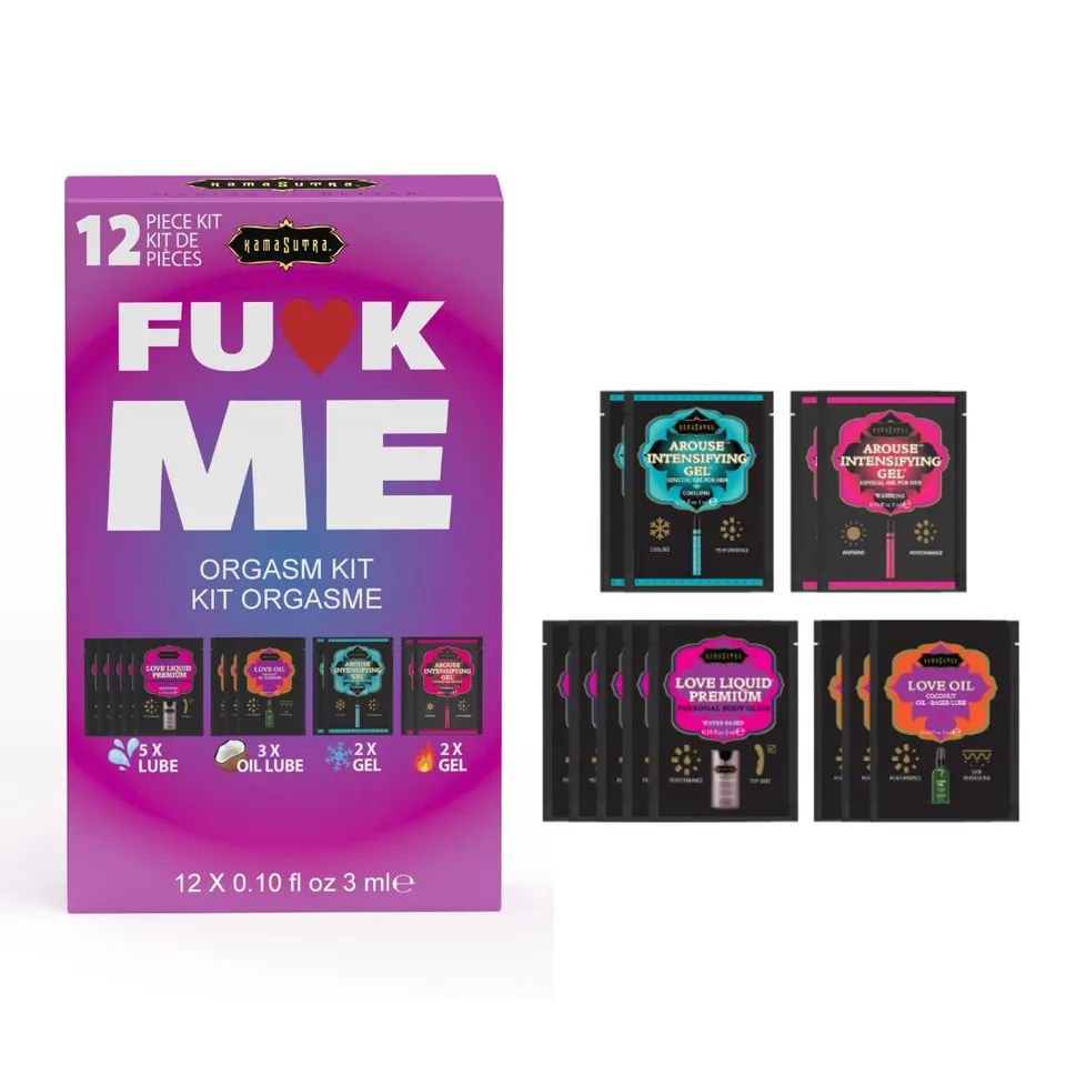 Kamasutra Fuk Me Kit Lubrificante 12 Bustine