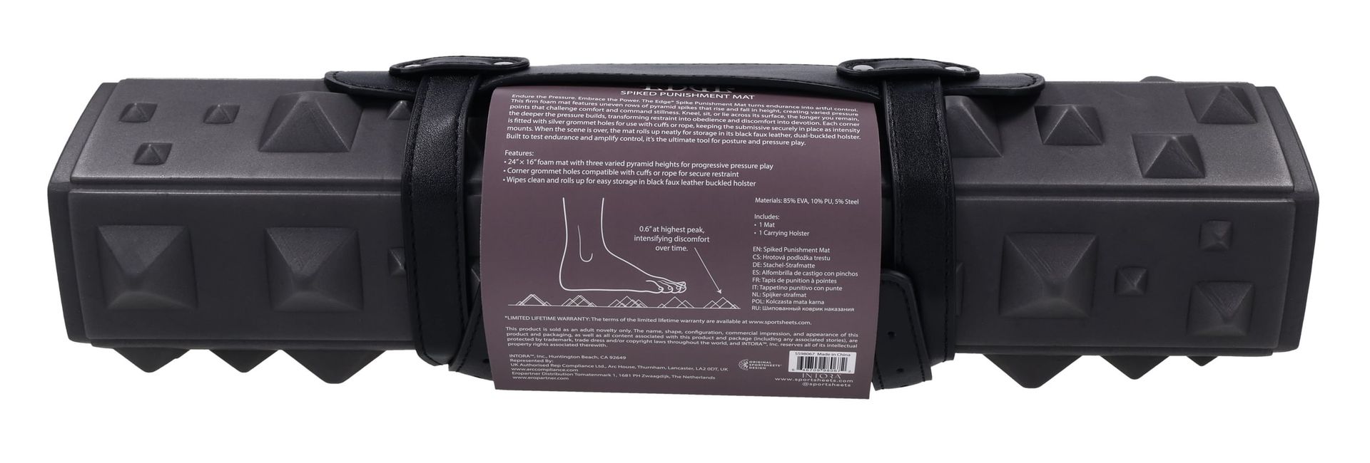 Sportsheets Edge Spiked Tappetino chiodato 61 cm