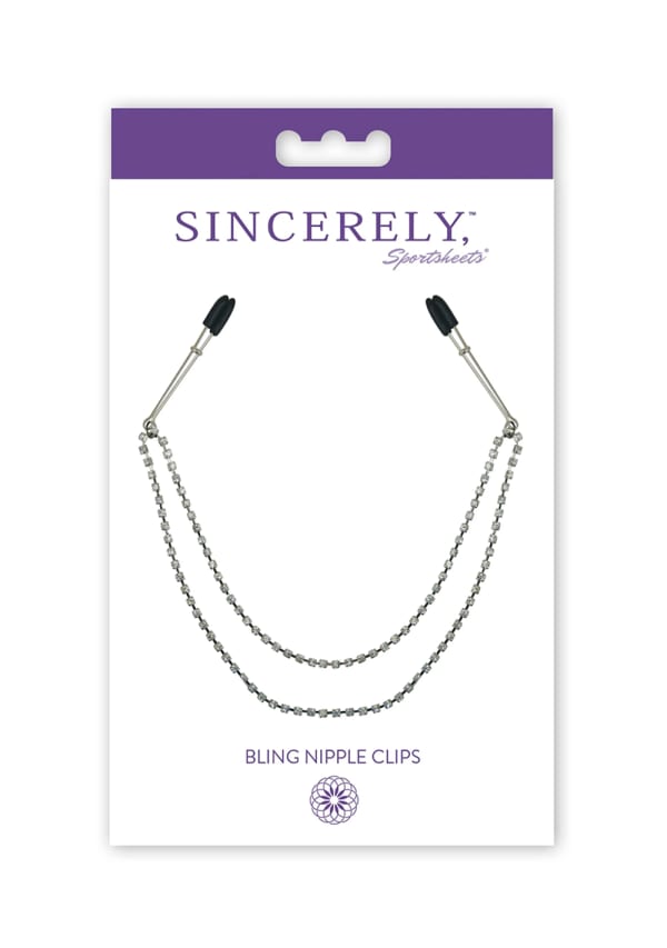 Sportsheets Bling Nipple Clips pinze capezzoli regolabili